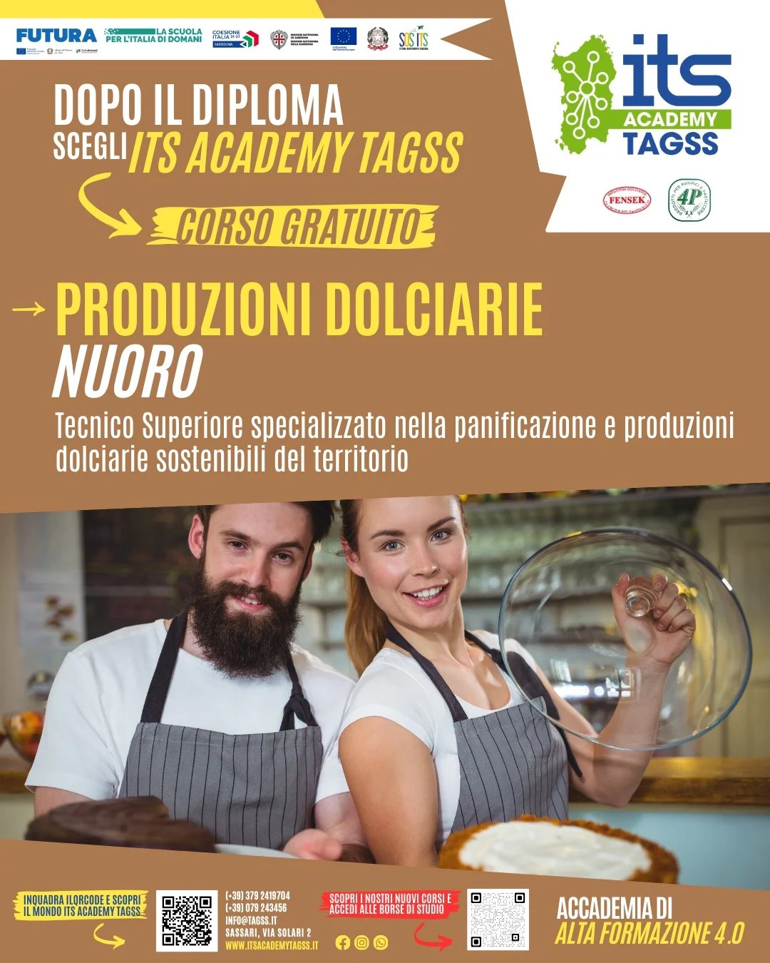 ITS ACADEMY - Produzioni dolciarie Nuoro