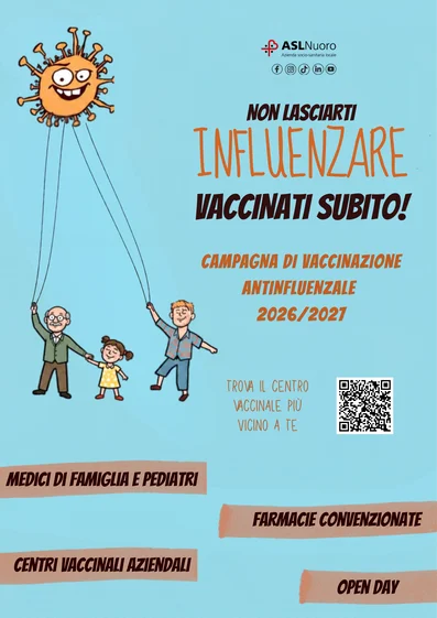 ASL NUORO - Campagna di Vaccinazione Antinfluenzale 2026/2027