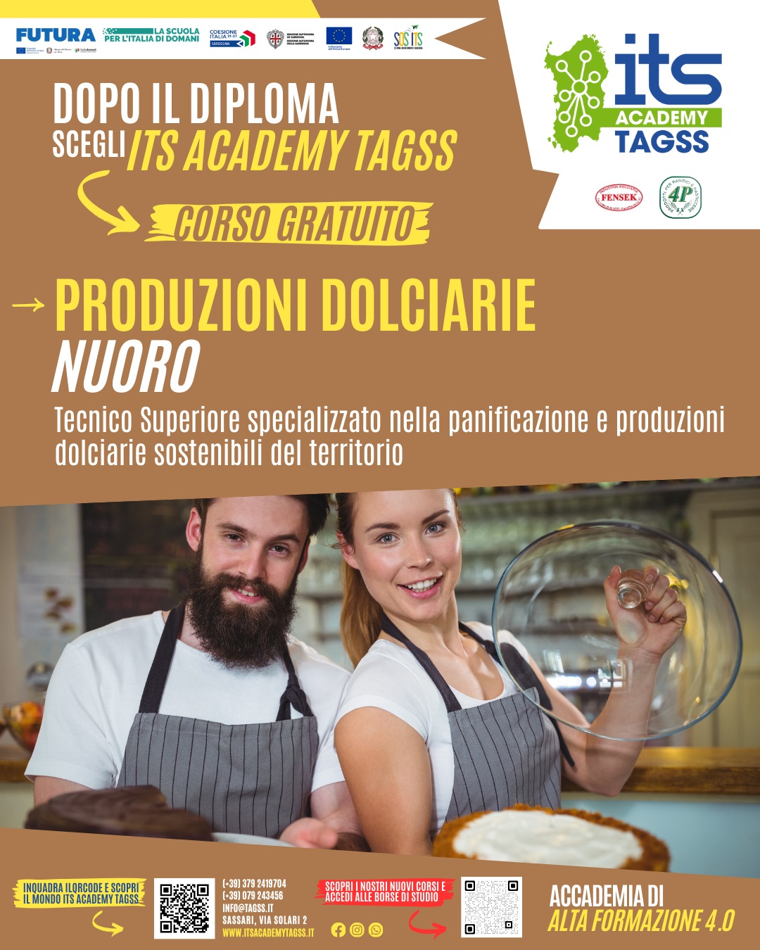 ITS ACADEMY - Produzioni dolciarie Nuoro