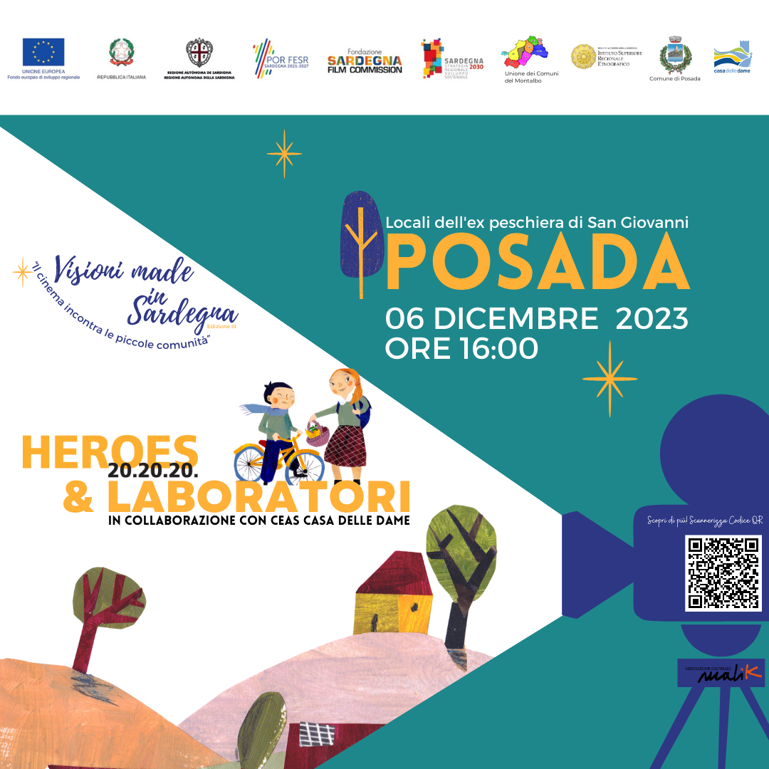 Visioni made in Sardegna. POSADA. 06 dicembre 2023 - attività con i bambini